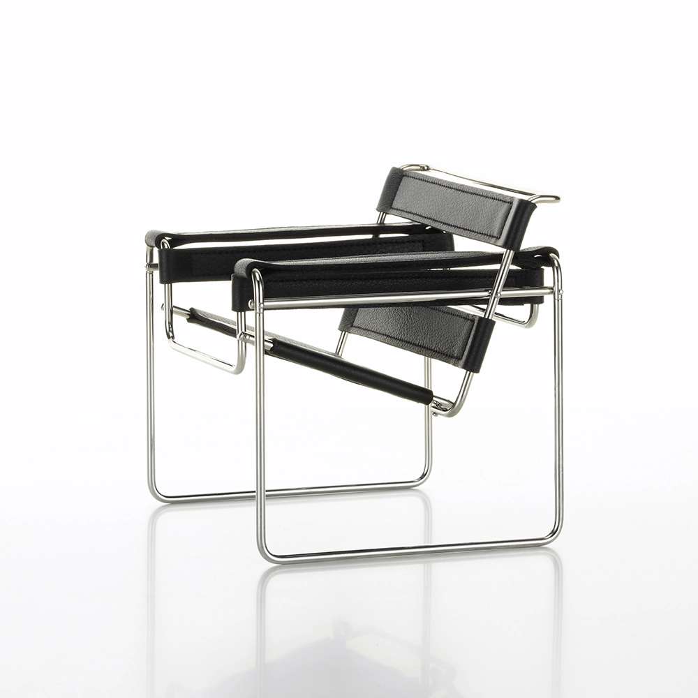 Vitra Miniature 4.75-inch B3 Wassily Chair by Marcel Breuer